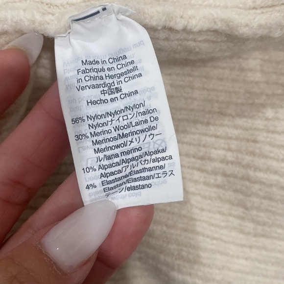 J. Crew Knit Cream Cardigan Size L - Picture 6 of 6